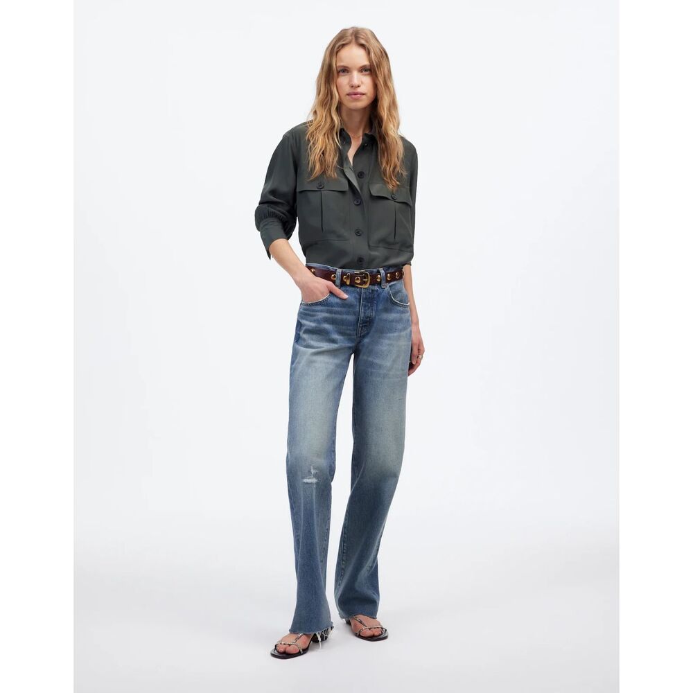 Madewell The Dean Easy Straight Jean 25 Petite NWOT